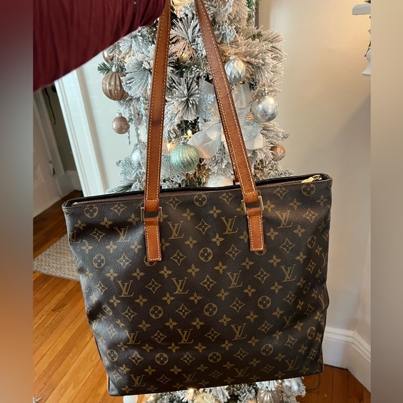 SALE!Louis Vuitton Monogram Canvas Cabas Mezzo bag. Better than neverfull imo - Picture 1 of 17